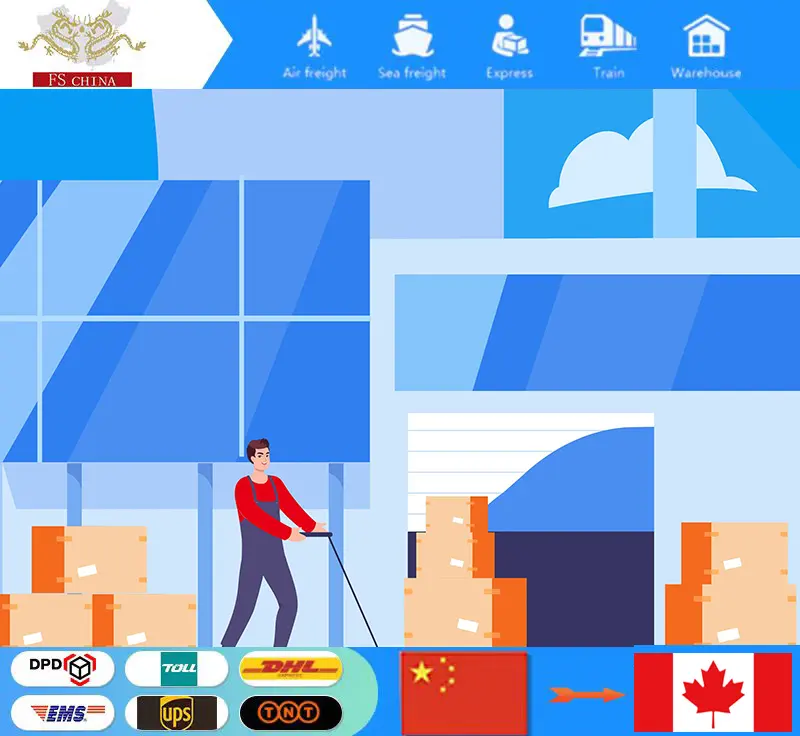 1688 drop shipping e-commerce logistics China To USA Canada DDU DDP with delivery service forwarder