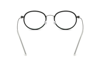 Monture de lunettes ultralégère en titane rétro littéraire, petite monture ovale en titane pur