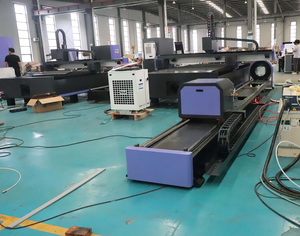 เครื่องตัดเลเซอร์ไฟเบอร์โลหะแบบแผ่นและท่อ 1500w 3000w 6000watts รุ่น 1530 CNC สำหรับตัดทองแดง อลูมิเนียม เหล็กแผ่น และท่อ - Product Image 5