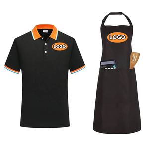 Camiseta Polo Transpirable con Logotipo Personalizado, <span class=keywords><strong>Uniforme</strong></span> Clásico para Camareros - Product Image 1