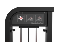 Équipement de gymnastique Exercice de haute qualité Type d'agenouillement Assist Fitness Machine