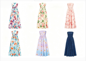 Vestidos de Verano para Adultos con Abertura Frontal y Estilo Cruzado, Surtido Aleatorio, Envío Directo - Product Image 3