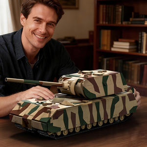 12GO 97025 Bloques de Construcción de Camuflaje Estilo Tanque Pesado, Juguete Educativo para Niños de 8 a 13 Años, Más de 800 Piezas - Product Image 2