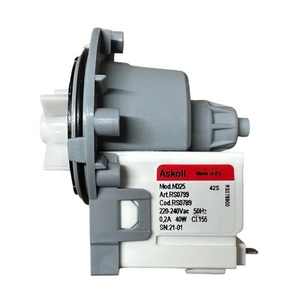 Bomba de Desagüe para <span class=keywords><strong>Lavadora</strong></span> Askoll M325 OEM de Fábrica, 220-240V 50Hz 0.2A 40W, Motor de Cable de Cobre, Repuesto con 1 Año de Garantía - Product Image 4