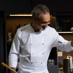 Uniforme de Chef Pas Cher Résistant aux Hautes Températures et Anti-Salissures pour Hôtels, Restaurants et Bars - Product Image 4
