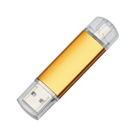 Venta al por Mayor de Memorias USB OTG de 4GB 8GB 16GB 32GB 64GB Tipo C, Pendrive para Teléfono Inteligente, Unidad Personalizada para Teléfono