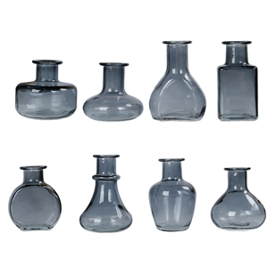 Set Artistico <span class=keywords><strong>di</strong></span> 8 Vasi in Vetro Premium da Tavolo, Mini Vasi <span class=keywords><strong>di</strong></span> Lusso in Cristallo Senza Piombo per Decorazioni Casa e Matrimonio - Product Image 6
