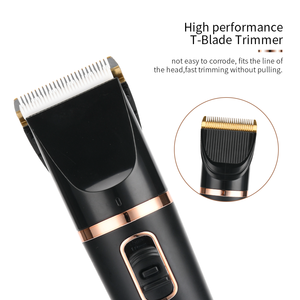 Logitech — tondeuse à <span class=keywords><strong>cheveux</strong></span> électrique, rasoir professionnel Rechargeable avec lame en céramique noir et blanc, vente en gros - Product Image 4