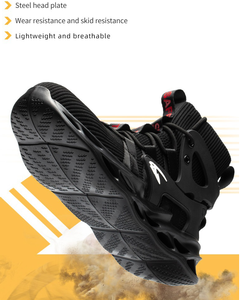 DFG05 - Botas de Seguridad Deportivas Ligeras y Funcionales de Último Diseño, Botas de Seguridad de Marca, Botas de Acero para Hombre - Product Image 4