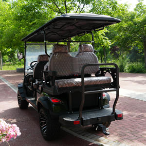Carrito <span class=keywords><strong>de</strong></span> Golf Eléctrico <span class=keywords><strong>de</strong></span> 6 Plazas 2026, Batería <span class=keywords><strong>de</strong></span> Litio, Aluminio, 30-50 km/h, 70-90 km <span class=keywords><strong>de</strong></span> Autonomía, para Turismo, <span class=keywords><strong>Hoteles</strong></span>, Villas, Aeropuertos - Product Image 2