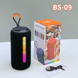 Loa di động 13W kép không dây <span class=keywords><strong>Bluetooth</strong></span>, đèn RGB nhiều màu, chất liệu vải lưới, loa siêu trầm, túi đeo ngoài trời, quà tặng - Product Image 2