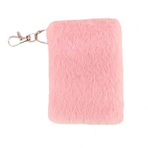Mini Cuaderno de Peluche Color Caramelo A7 con Papel Dorian de Alta Calidad y Páginas en Blanco, Diseño de Bolsillo - Product Image 1