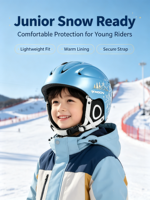 Casque de ski léger en polycarbonate moulé, homologué CE ASTM, pour enfants et adultes, plusieurs tailles, protection hivernale pour snowboard