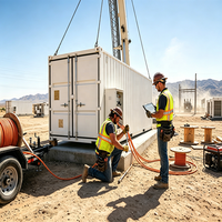Contenedor de Almacenamiento de Baterías de Litio BESS de 20 pies, Escala de Red de 1MWh, 3MWh, 5MWh