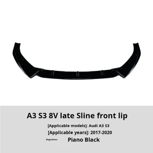 Para Audi A3 S3 8V Modelo Reciente S-Line OLIVER 17-20, Alerón Delantero Exterior, Accesorios de Modificación, Hecho en China - Product Image 2