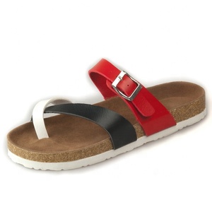 <span class=keywords><strong>Sandalias</strong></span> para <span class=keywords><strong>hombre</strong></span> con suela de corcho y correa cruzada - Product Image 3