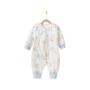 Mameluco Unisex para Bebé, Otoño Invierno, 40g, Acolchado de Doble Capa, Protección para <span class=keywords><strong>el</strong></span> Vientre, Algodón, Body para Recién Nacido - Product Image 5