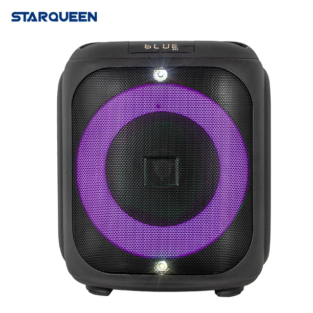 STARQUEEN Newest Private Mould Portable Speaker TWS BT Speaker Rechargeable Outdoor Party Speaker With Changeable Lights