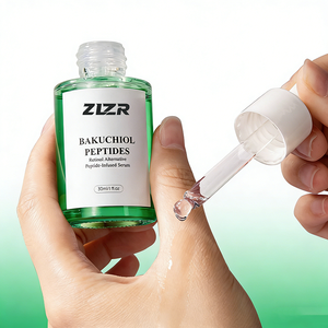 Sérum pour le visage infusé de peptides Bakuchiol, lissant la peau, anti-âge, anti-rides, alternative aux peptides - Product Image 4