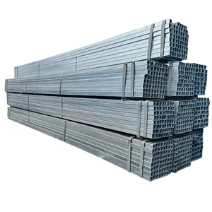 Factory price 30 x 50 ASTM A53 Q195 Q235 Q345 Cold rolled square rectangular galvanized steel pipe tube