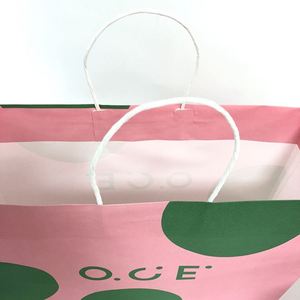 Bolsas de Compra de Papel Kraft Ecológicas Personalizadas al por Mayor con su Logotipo para Promoción y Centros Comerciales - Product Image 3