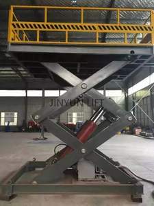 Mesa elevadora hidráulica para almacén, <span class=keywords><strong>motor</strong></span> de bomba, equipo de inclinación para laboratorio, escalera de oficina, elevador de tijera eléctrico pequeño - Product Image 2