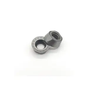 Inserts de fraisage CNC en carbure de tungstène de haute qualité/fraise miling RPMT10T3MOE-JS Inserts en carbure saisis LF6018