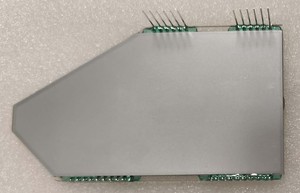 定制HTN 7段单色液晶显示模块，用于电动摩托车仪表，带段液晶显示，用于速度计 - Product Image 3