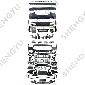 Kit de carrosserie de pare-chocs pour <span class=keywords><strong>Mercedes</strong></span> Benz Classe C W206 <span class=keywords><strong>2023</strong></span> Année au modèle <span class=keywords><strong>C63</strong></span> AMG Systèmes de carrosserie automobile - Product Image 2