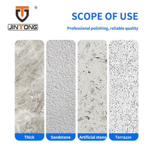 100mm di diamante spugna tampone di lucidatura gancio e anello 150 grana molto Fine abrasivo OEM per la pulizia della pietra di marmo - Product Image 5