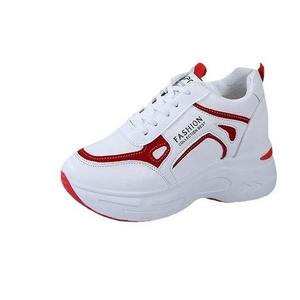 Maxfree 2026 Nouvelles Chaussures de Sport à Semelle Épaisse en Cuir pour Étudiantes, Chaussures à Talons Hauts Tendance pour Femmes - Product Image 5