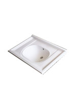 Fiber de verre lavabo lavabo