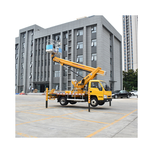 Nâng Người 28M Telescopic Boom Bucket xe tải cho công việc trên không - Product Image 5