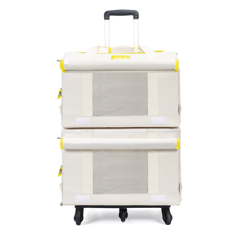 2bags yellow+pull rod