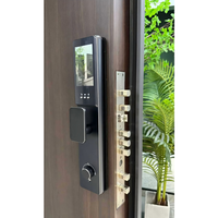 Porte de sécurité en acier inoxydable, étanche et résistante au soleil, avec moustiquaire en fibre de verre pour appartement, villa, entrée extérieure commerciale