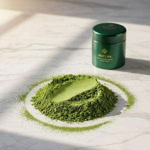 ผงชาเขียวมัทฉะออร์แกนิคเกรดพิธีกรรม 6A บรรจุกระป๋องขนาด 30 กรัม/50 กรัม - Product Image 4