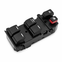 35750SWAK01 35750-SWA-K01 Interrupteur principal de lève-vitre électrique de porte avant gauche compatible avec Honda CR-V 2008-2011