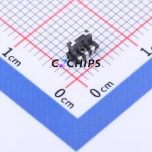 GT-TC037A-H029-L1 Tactile Switch SMD Switch Single Pole Single Throw Rectangle Button 1.6N Horizontal Mount - Product Image 2