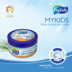 Polvere da Bagno per Neonati MyKids al Mais Biologico, Previene il Rash di Fango, Assorbe il Sudore, 120g - Product Image 2