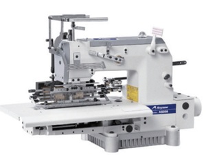 AS008-33048P/VPQ/VSM Machine à coudre circulaire multi-aiguilles à double chaîne pour smockage et plissage de jupes avec enfilage élastique simple - Product Image 2