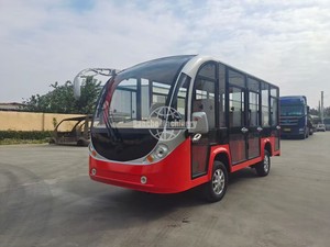 รถบัสไฟฟ้าชมวิวจากโรงงานจีน พร้อมประตู รถพลังงานใหม่ ระยะทางวิ่ง 80-100 กม. 10-19 ที่นั่ง พร้อมแบตเตอรี่สำหรับขาย - Product Image 5