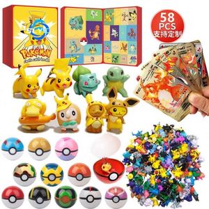 Nouvelle Boîte Cadeau Mystère en Gros Mini Pokeball Pokémon, Jouet en PVC pour Enfants, Inspiré de l'Animation Japonaise, Ensemble de Figurines Soldats - Product Image 4