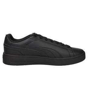 Sneakers plateforme noires pour hommes, hauteur de talon 3 cm, style basket-ball - Product Image 3