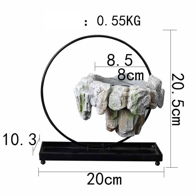 noir--Bassin rectangulaire en fer