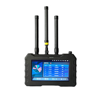 CHING KONG DR400-D Dispositif portable de capture de transmission FPV avec écran 7 pouces, détection anti-drone et détecteur de drones UAV