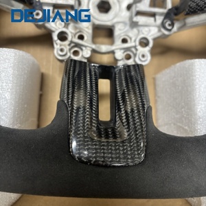 Dejiang พวงมาลัยคาร์บอนไฟเบอร์แบบเต็มรูปแบบ D/FLAT/<span class=keywords><strong>F1</strong></span>รูปร่างสำหรับ Mustang ST RS GT 500 350อัพเกรด - Product Image 6