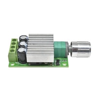 Contrôleur de vitesse de moteur PWM, Module de panneau de commande, contrôle de vitesse, à monter soi-même, DC 6V, 12V, 24V, 30V, 10A