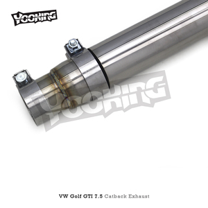 Tuning Catback tuyaux d'échappement pour VW <span class=keywords><strong>GOLF</strong></span> <span class=keywords><strong>7</strong></span> <span class=keywords><strong>7</strong></span>.5 MK7 MK7.5 <span class=keywords><strong>GTI</strong></span> 2.0T 2014-2020 tuyau d'échappement en acier inoxydable silencieux système d'échappement - Product Image 2
