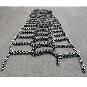 Cadenas de Nieve <span class=keywords><strong>para</strong></span> Neumáticos de Camión y <span class=keywords><strong>Tractor</strong></span> de Doble Llanta Tipo Escalera con Clavos Noruegos - Product Image 2