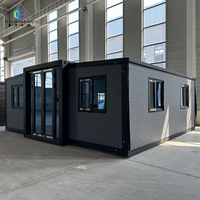 Casa Contenedor Plegable y Expandible de Lujo CeYu, 20 pies/40 pies, Construcción Modular Impermeable para Uso Residencial, Comercial y Vacacional